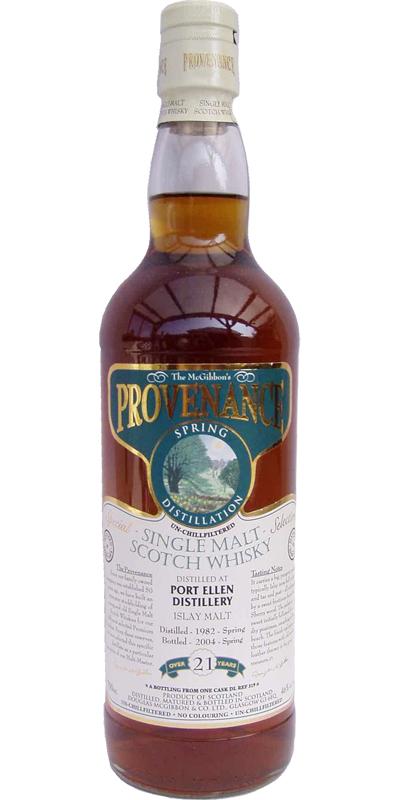 Port Ellen 1982 McG  McGibbon's Provenance
