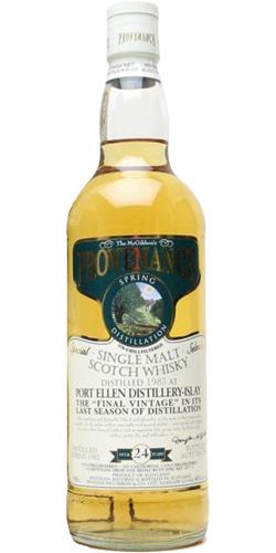 Port Ellen 1983 McG  McGibbon's Provenance