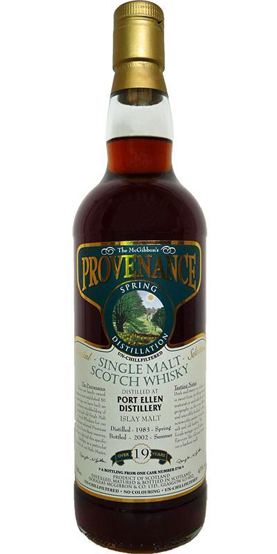 Port Ellen 1983 McG  McGibbon's Provenance