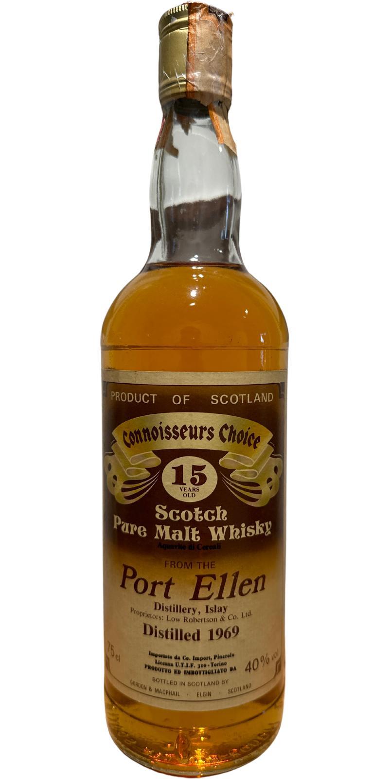 Port Ellen 1969 GM  Connoisseurs Choice