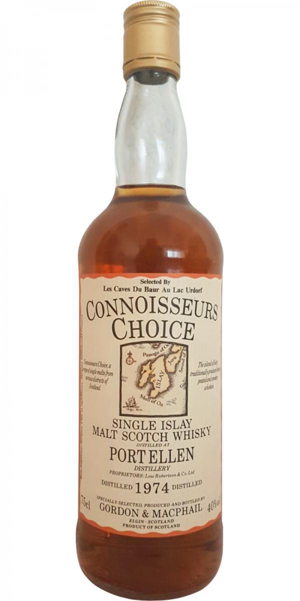 Port Ellen 1974 GM  Connoisseurs Choice