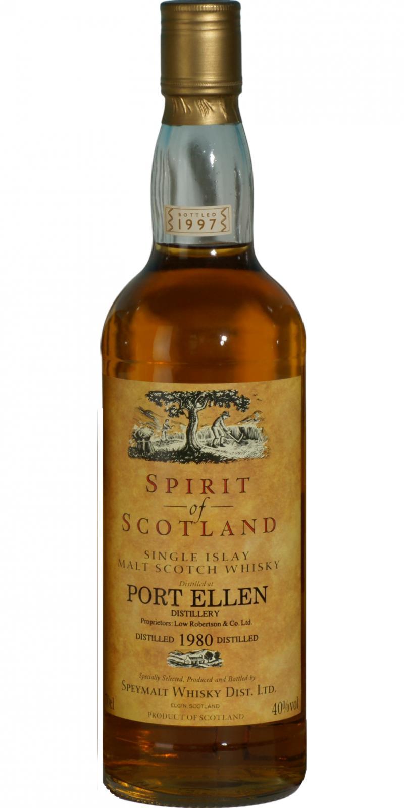 Port Ellen 1980 GM  Spirit of Scotland