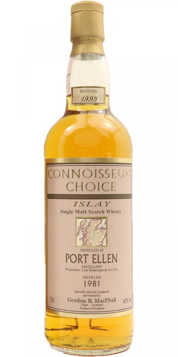 Port Ellen 1981 GM  Connoisseurs Choice