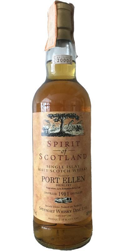 Port Ellen 1981 GM  Spirit of Scotland