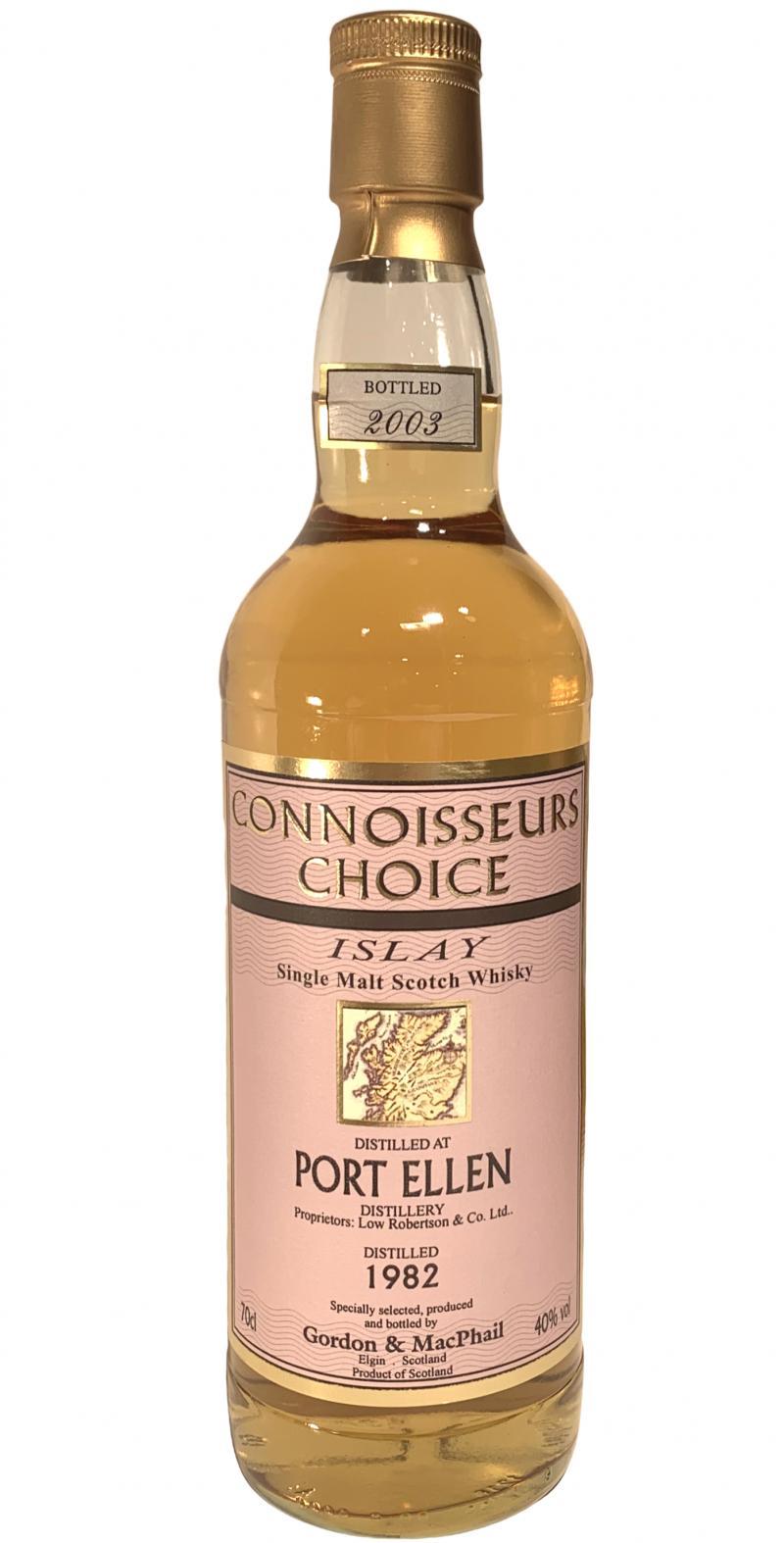 Port Ellen 1982 GM  Connoisseurs Choice
