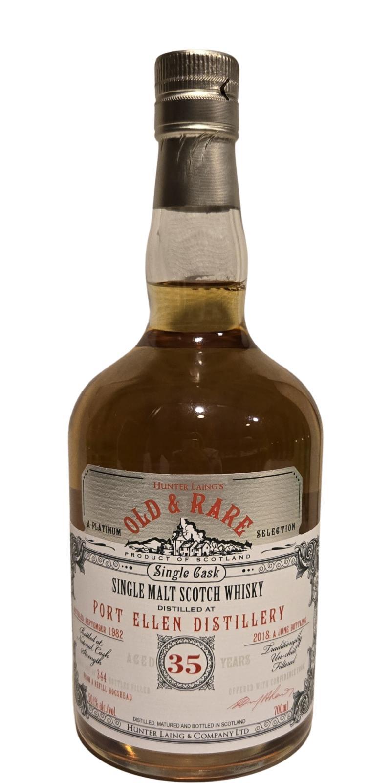 Port Ellen 1982 HL  Old & Rare