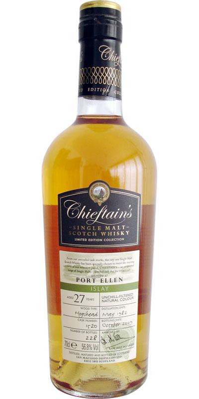Port Ellen 1982 IM  Chieftain's Choice