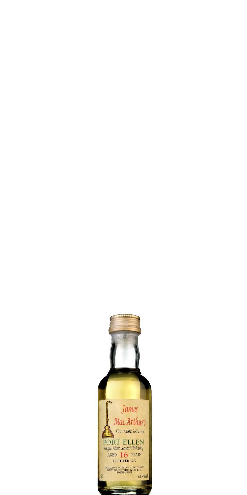 Port Ellen 1977 JM  Fine Malt Selection - Miniature