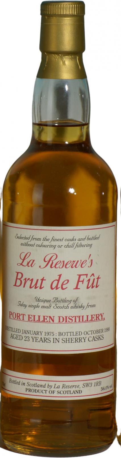 Port Ellen 1975 LR  Brut de Fût