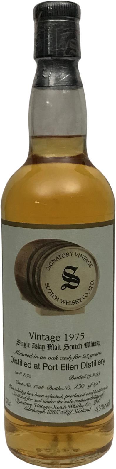 Port Ellen 1975 SV  Vintage Collection