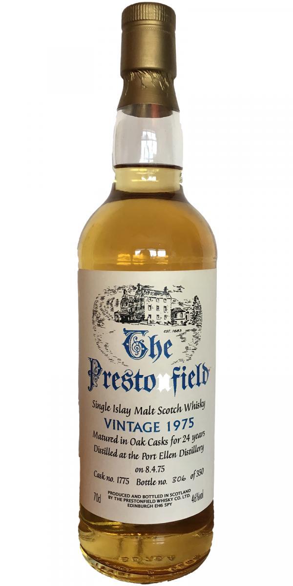 Port Ellen 1975 SV  Prestonfield Malt