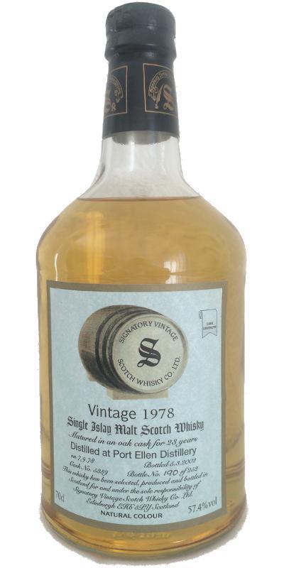 Port Ellen 1978 SV  Vintage Collection - Dumpy