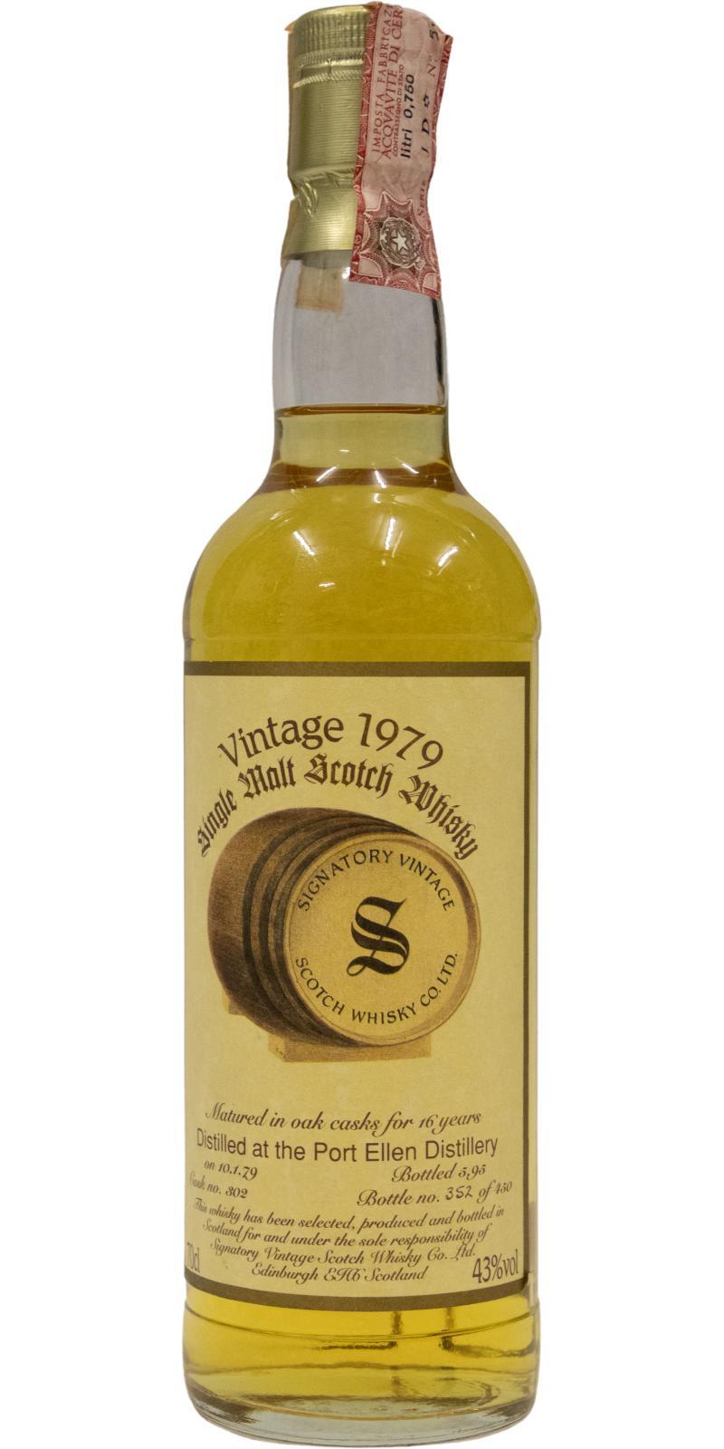 Port Ellen 1979 SV  Vintage Collection