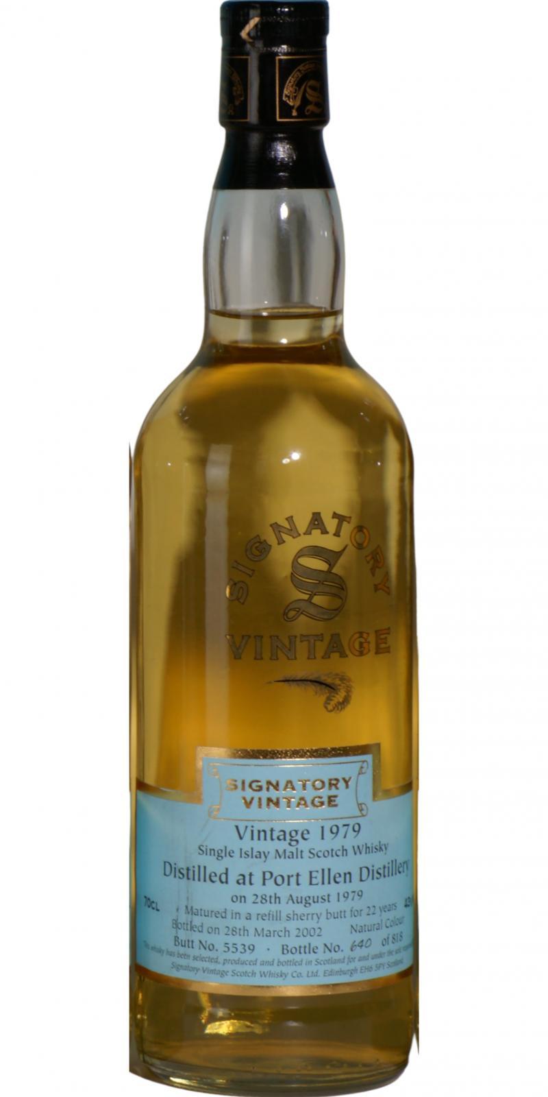 Port Ellen 1979 SV  Vintage Collection