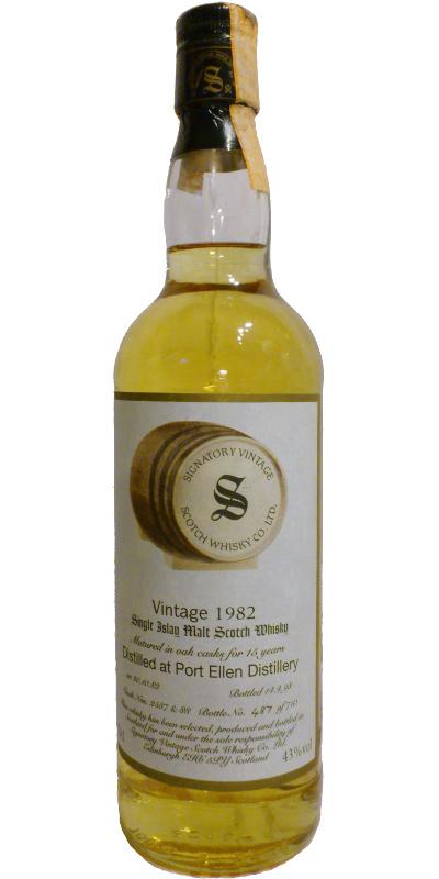Port Ellen 1982 SV  Vintage Collection