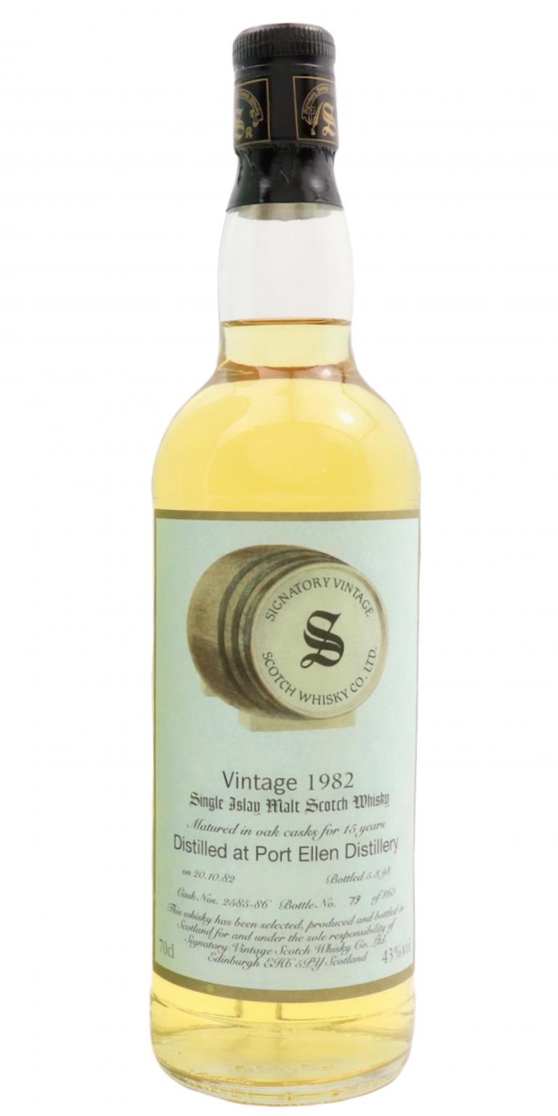 Port Ellen 1982 SV  Vintage Collection