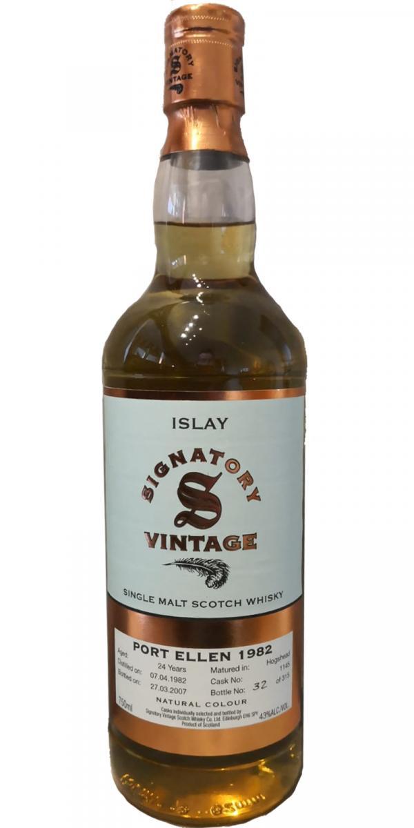Port Ellen 1982 SV  Vintage Collection