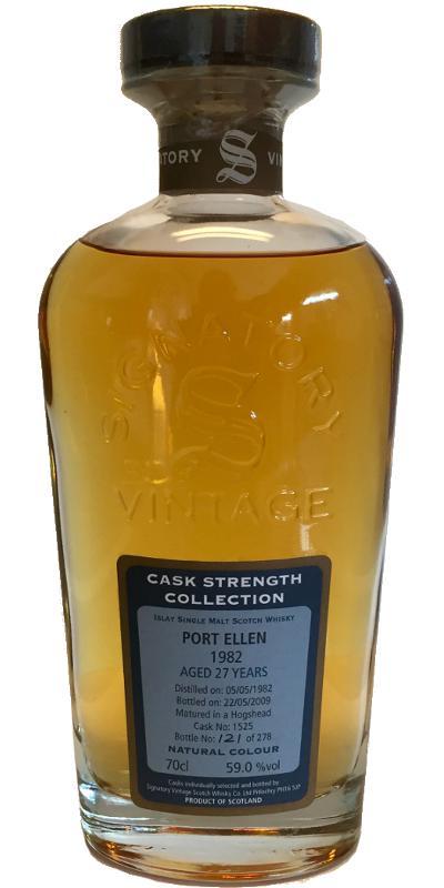Port Ellen 1982 SV  Cask Strength Collection