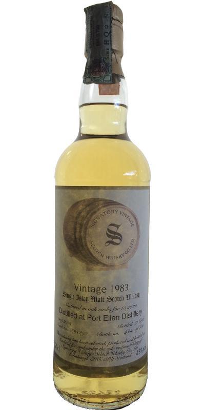 Port Ellen 1983 SV  Vintage Collection