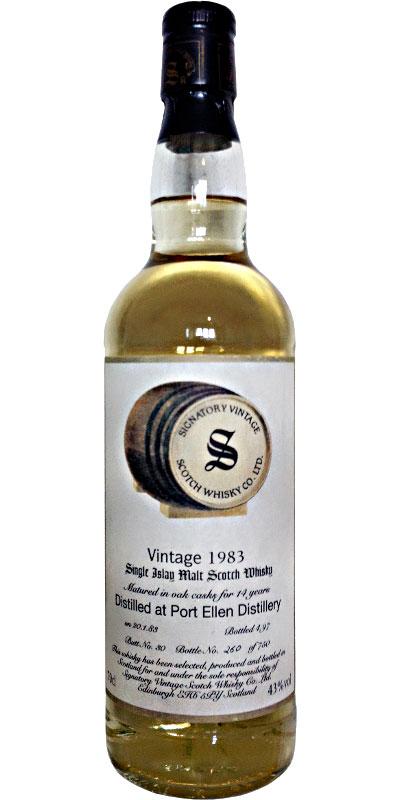 Port Ellen 1983 SV  Vintage Collection