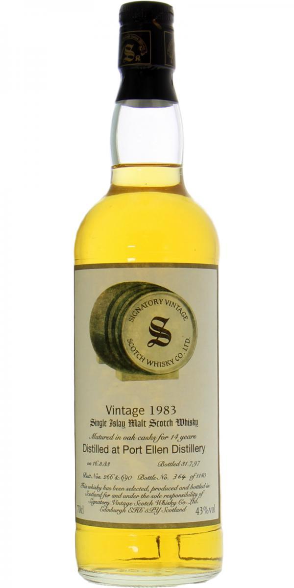 Port Ellen 1983 SV  Vintage Collection