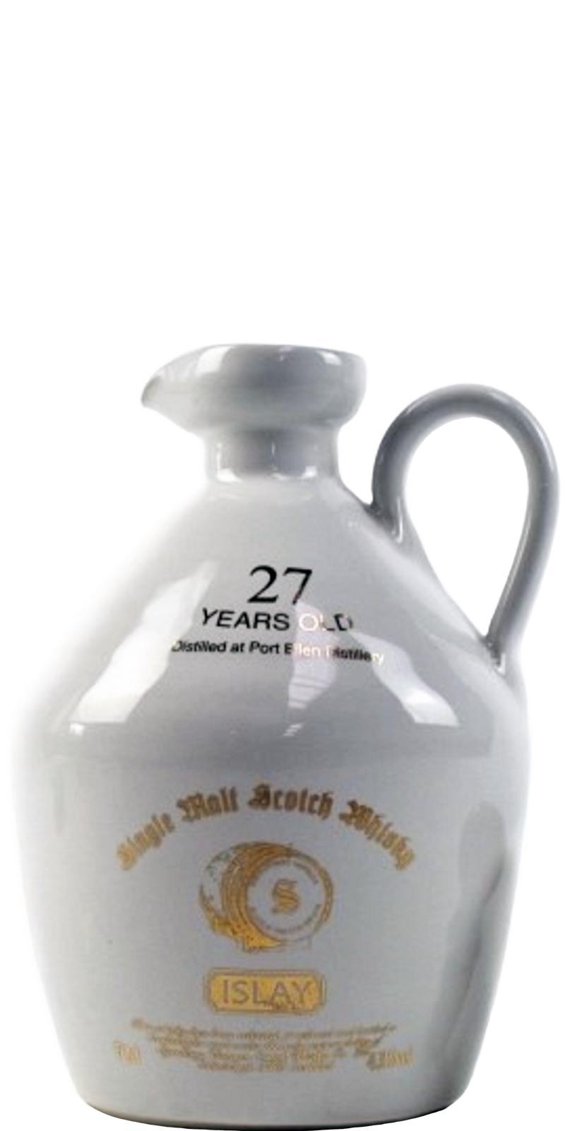 Port Ellen 27-year-old SV  White Ceramic Jug