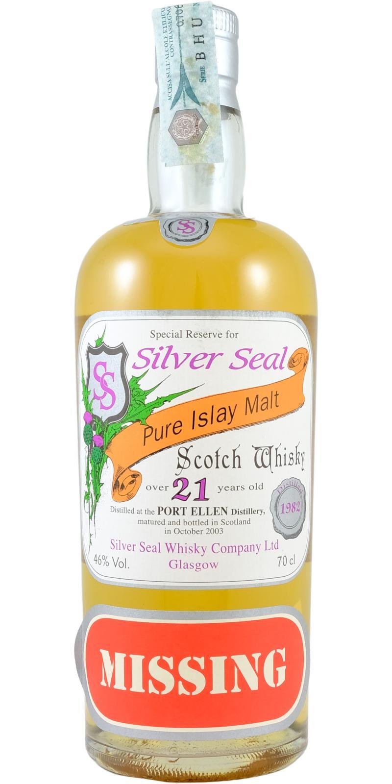 Port Ellen 1982 SS  Missing