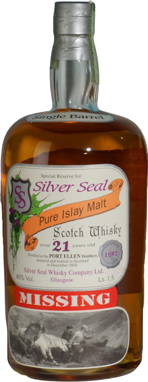 Port Ellen 1982 SS  Missing