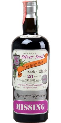 Port Ellen 1982 SS  Missing - Manager Reserve