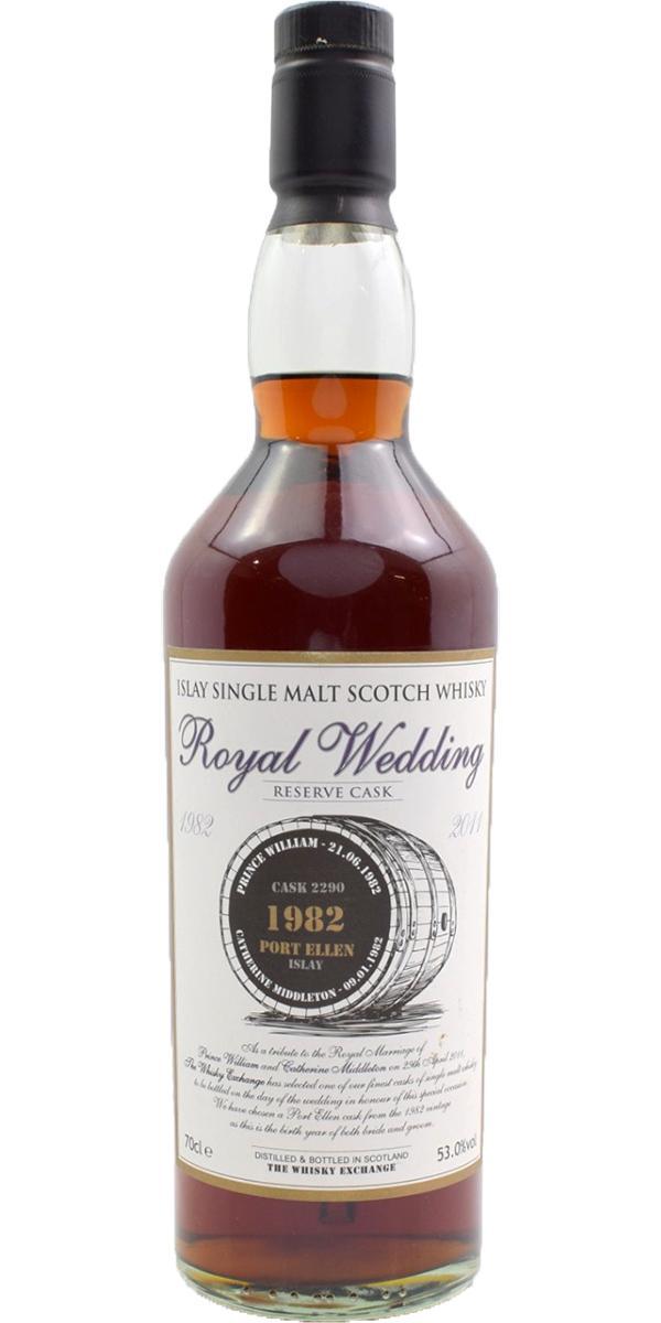 Port Ellen 1982 SMS  Royal Wedding Reserve