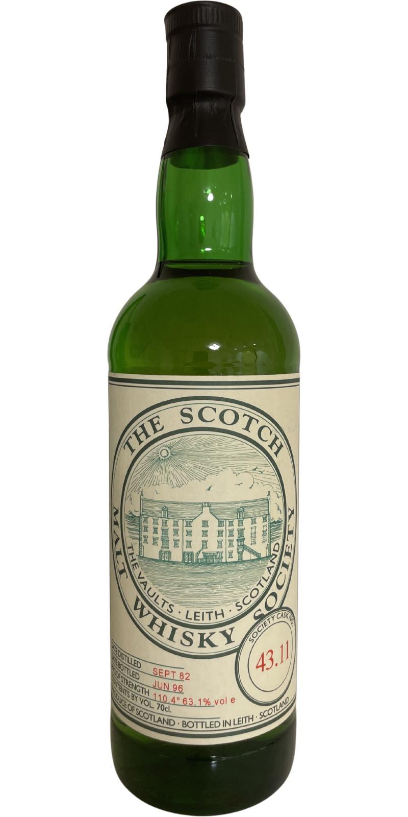 Port Ellen 1982 SMWS 43.11  Very clean haddocks