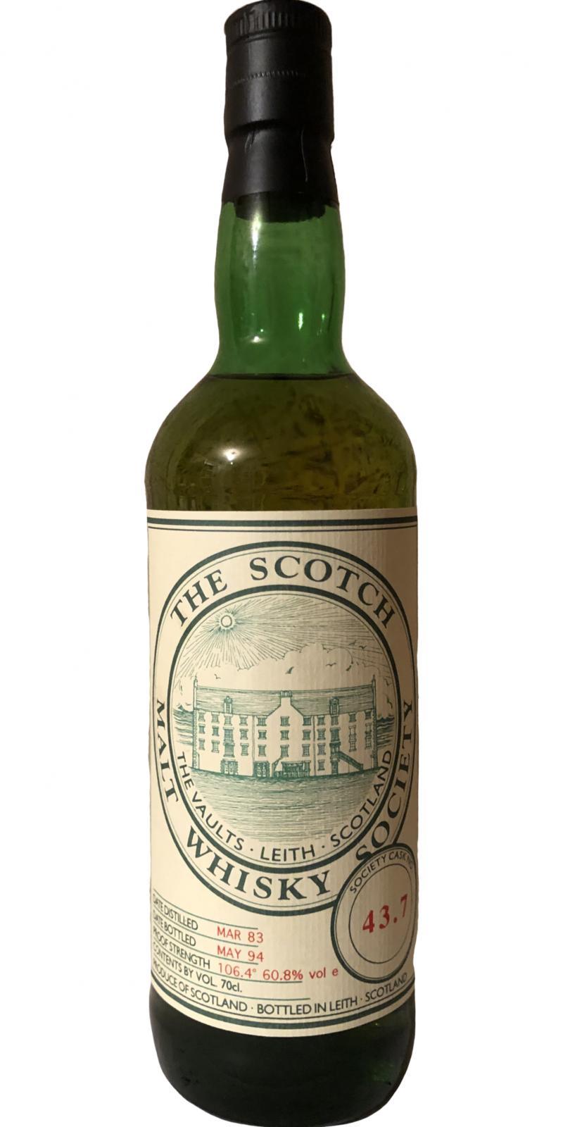 Port Ellen 1983 SMWS 43.7
