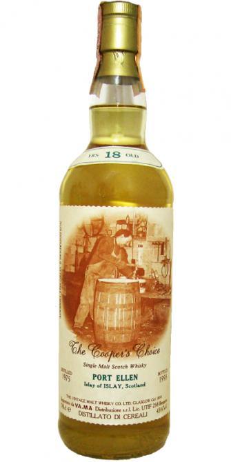 Port Ellen 1975 VM  The Cooper's Choice