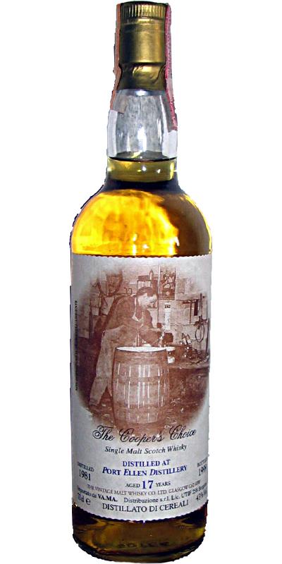 Port Ellen 1981 VM  The Cooper's Choice