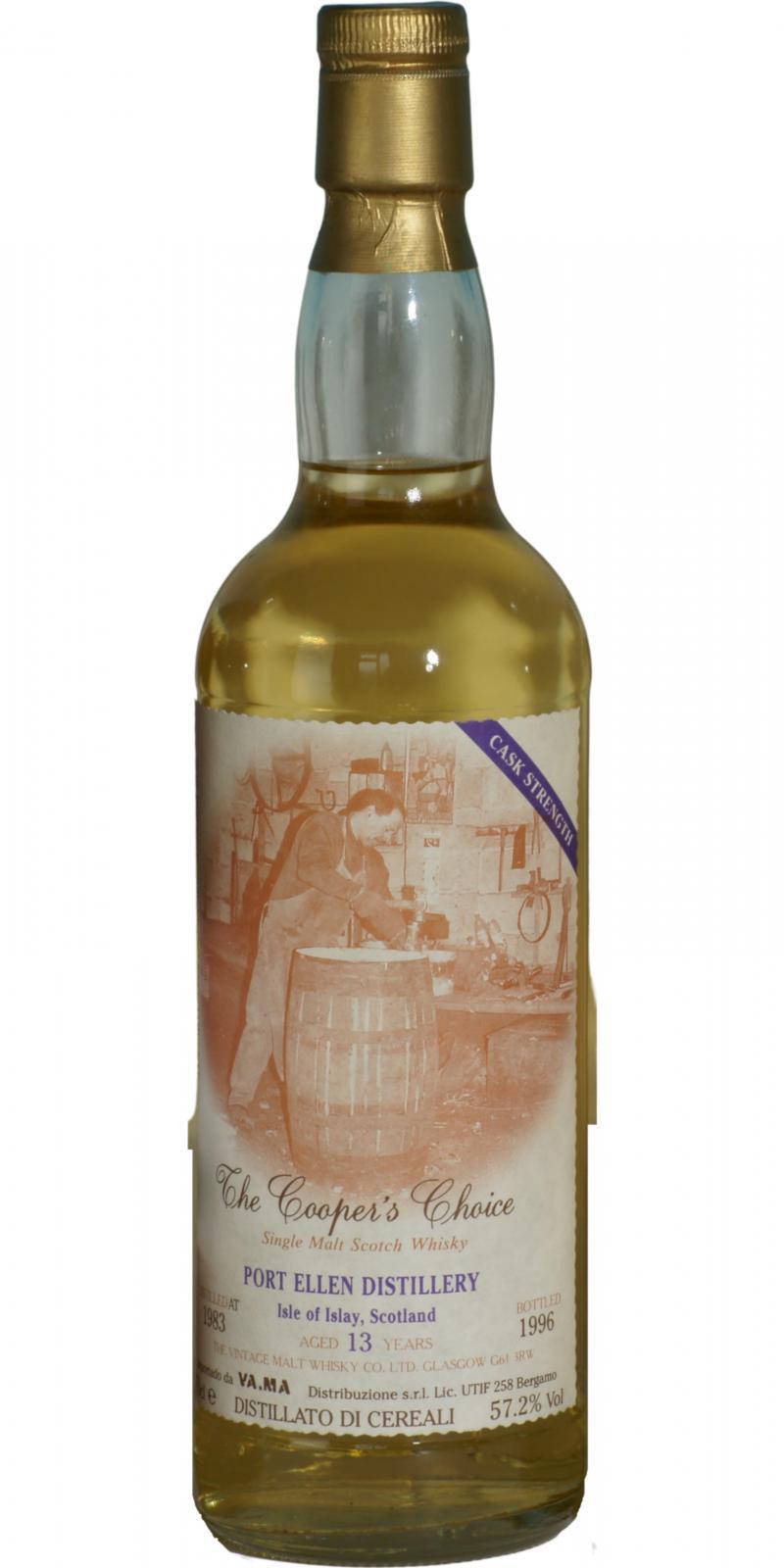 Port Ellen 1983 VM  The Cooper's Choice