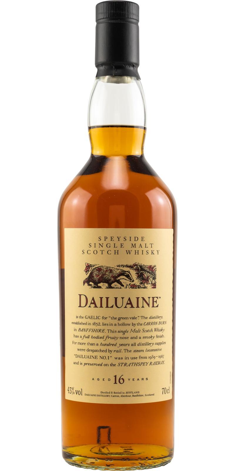 Dailuaine 16-year-old  Flora & Fauna