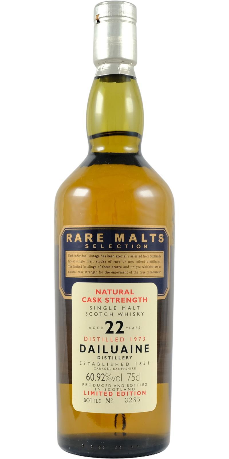 Dailuaine 1973  Rare Malts Selection