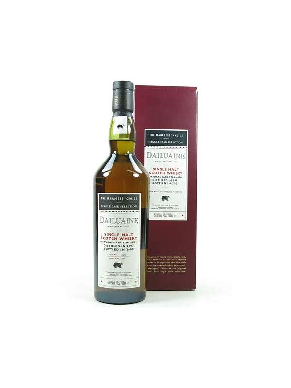 Dailuaine 1997  The Managers' Choice