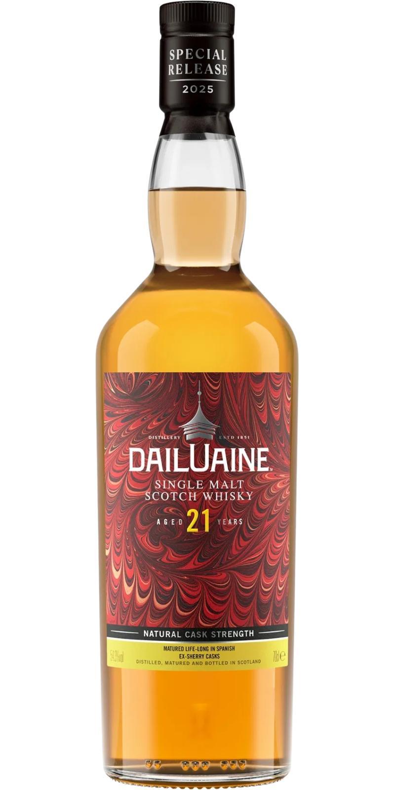 Dailuaine 21-year-old - Marbled Treasures  Diageo Special Releases 2025
