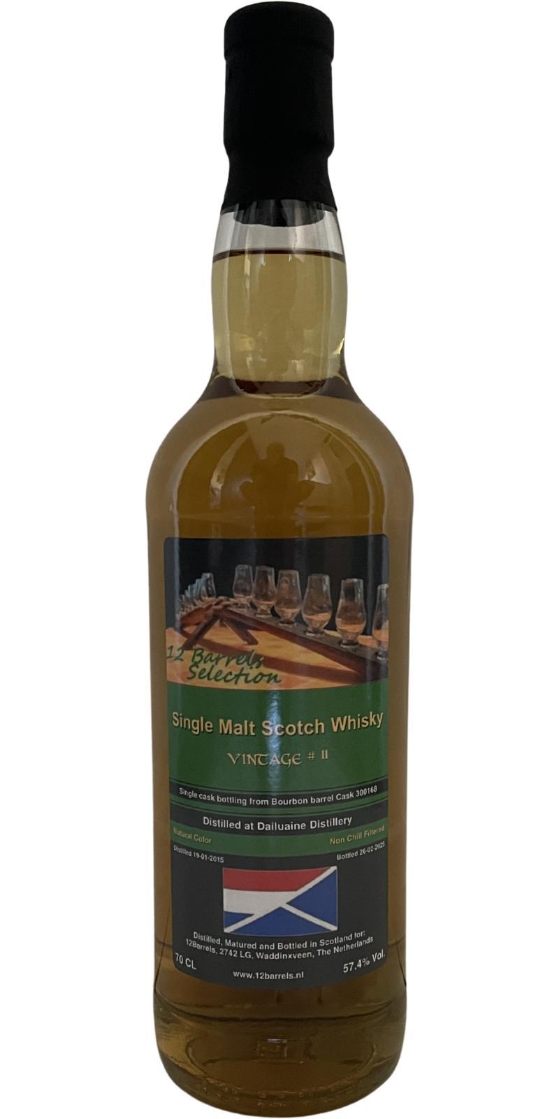 Dailuaine 2015 12B  Vintage #11