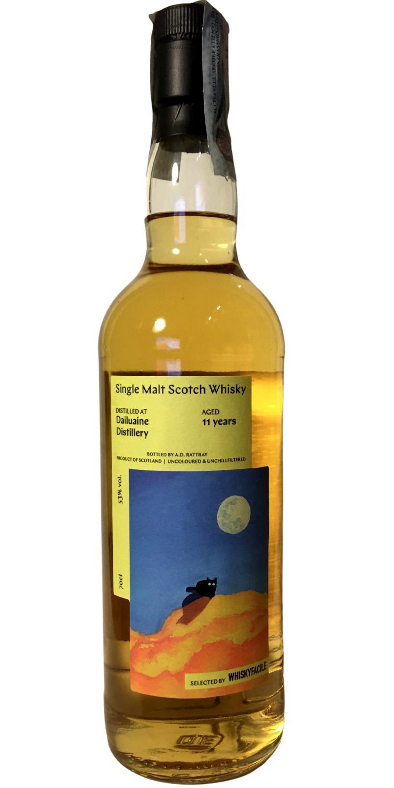 Dailuaine 2011 DR  The Black Cat Series