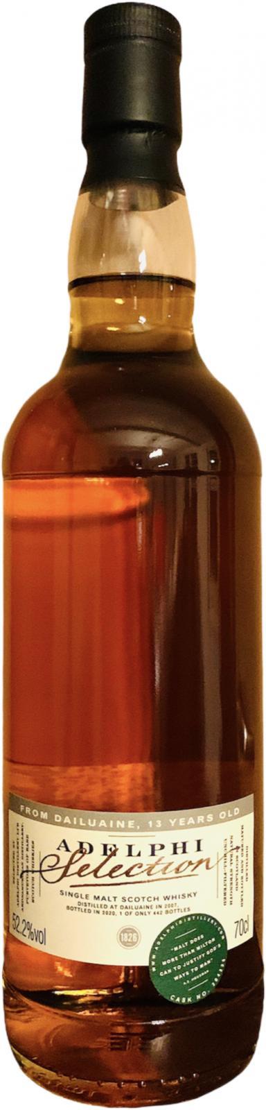 Dailuaine 2007 AD  Selection