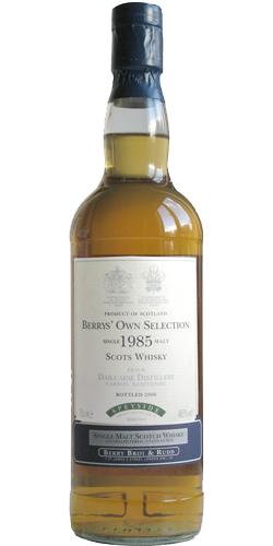 Dailuaine 1985 BR  Berrys' Own Selection