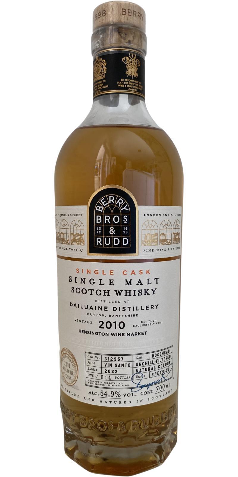 Dailuaine 2010 BR  Single Cask