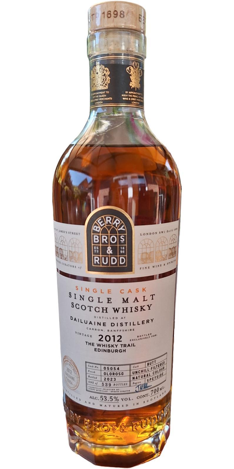 Dailuaine 2012 BR  Single Cask