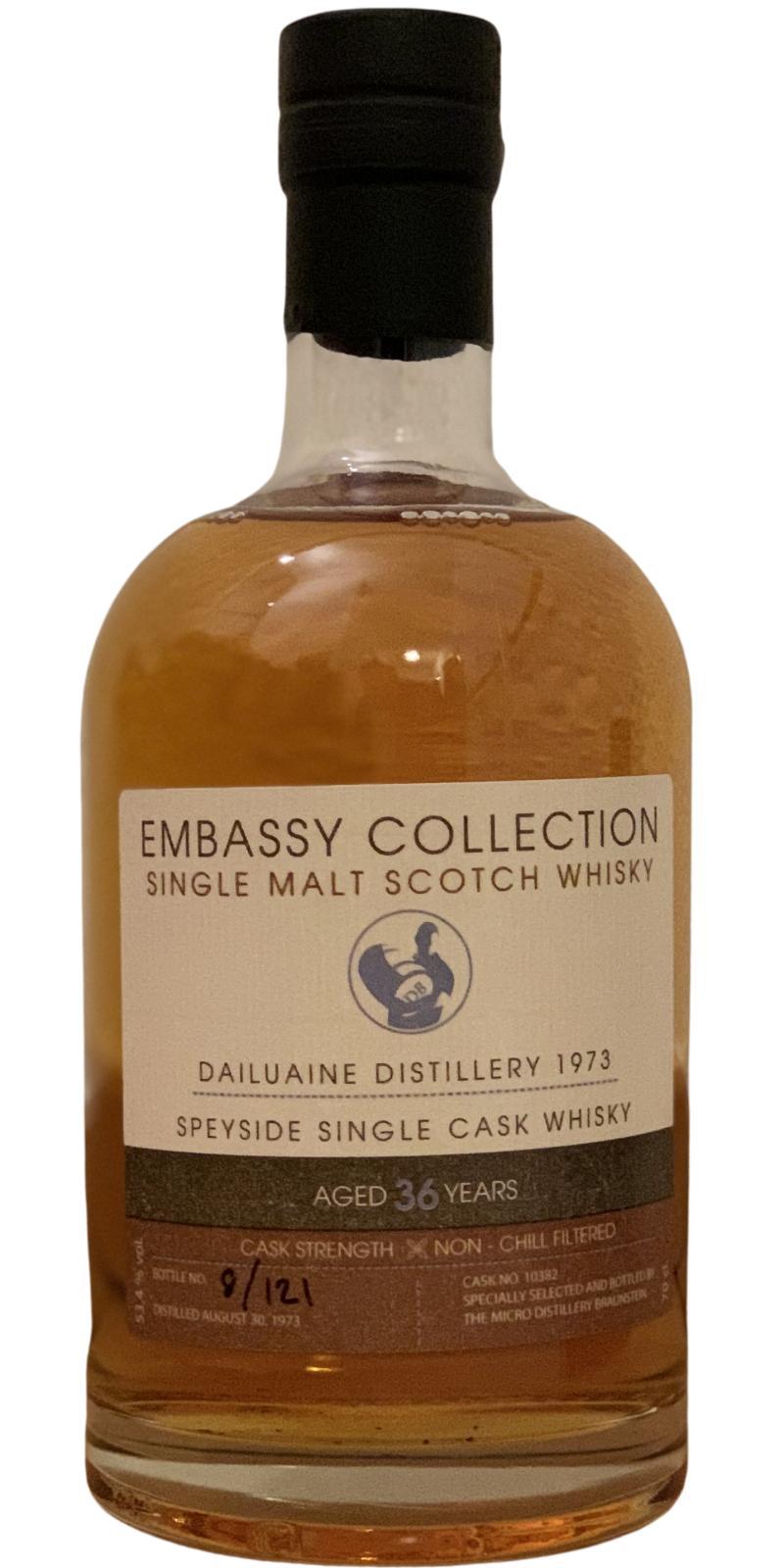 Dailuaine 1973 Bs  Embassy Collection