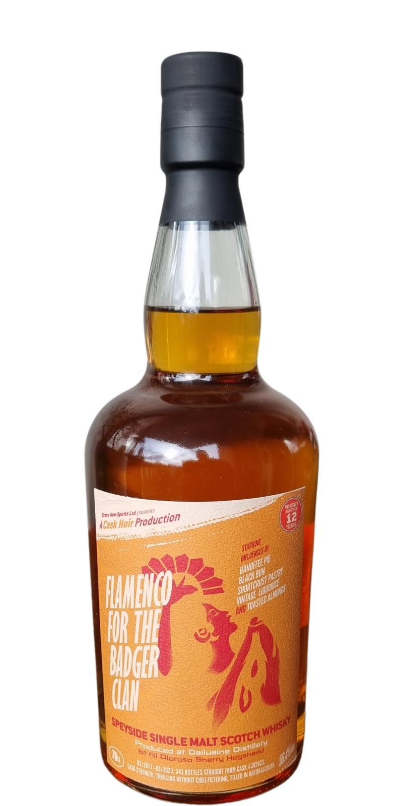 Dailuaine 2011 BNSp  A Cask Noir Production