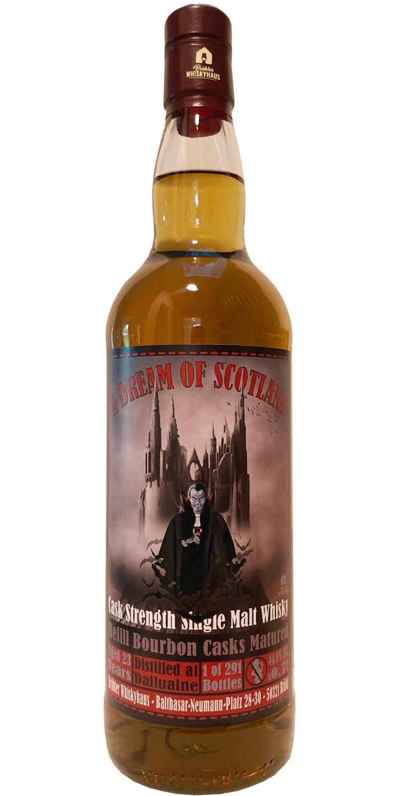 Dailuaine 23-year-old BW  A Dream of Scotland