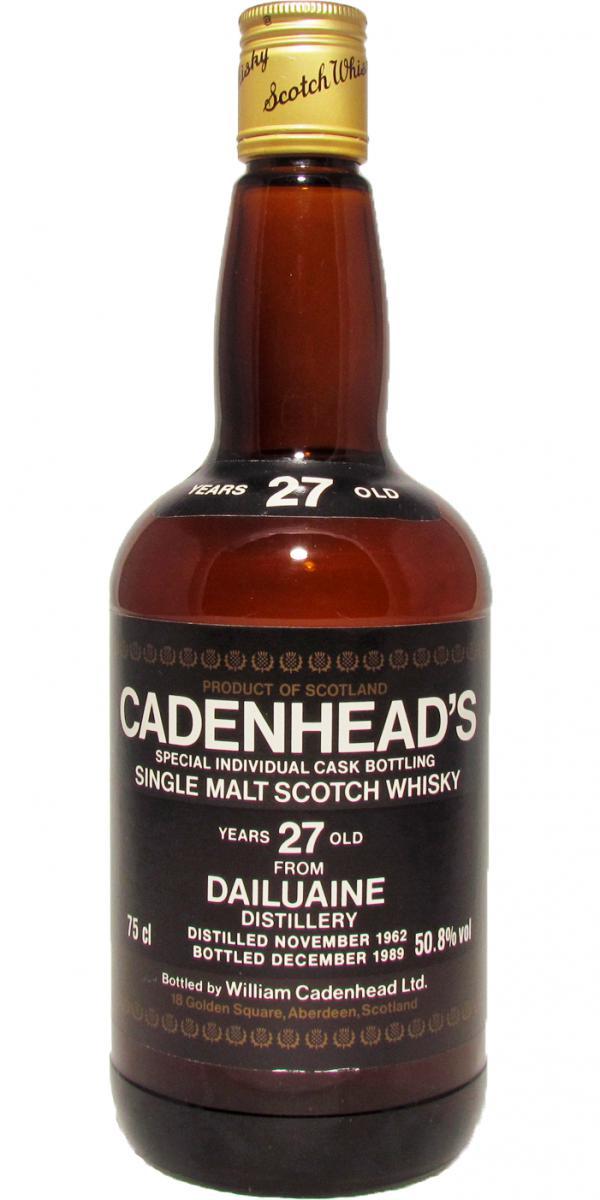 Dailuaine 1962 CA  Dumpy Bottle