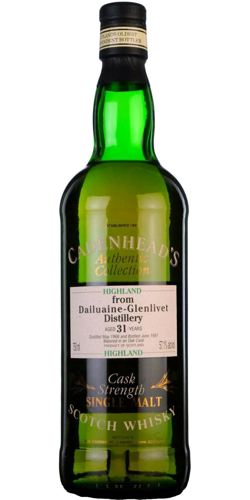 Dailuaine 1966 CA  Authentic Collection